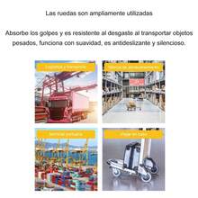 Ruedas Giratorias de Poliuretano de Alta Densidad: Silenciosas, Alta Capacidad de Carga, Movimiento Suave y Rendimiento Robusto.Altamente elástico y resistente al desgaste para mayor durabilidad y protección del suelo.Uso Versátil: Ideal para Aplicaciones Industriales, Comerciales y Domésticas.Perfecto para cajas de herramientas, equipos instrumentales, muebles (sofás, camas, armarios) y electrodomésticos. - Rojo - Ver 8