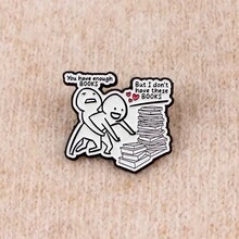 Lapel Enamel Pins And Brooches Badge Pins For Backpacks Bags Backpack Cool Decoration Friend For Gifts - Multicolor - View 8