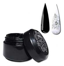 Gel de estampado  5 Gr.Número de color12 Negro No.12 NegroCalidad premium - 1 - Ver 2