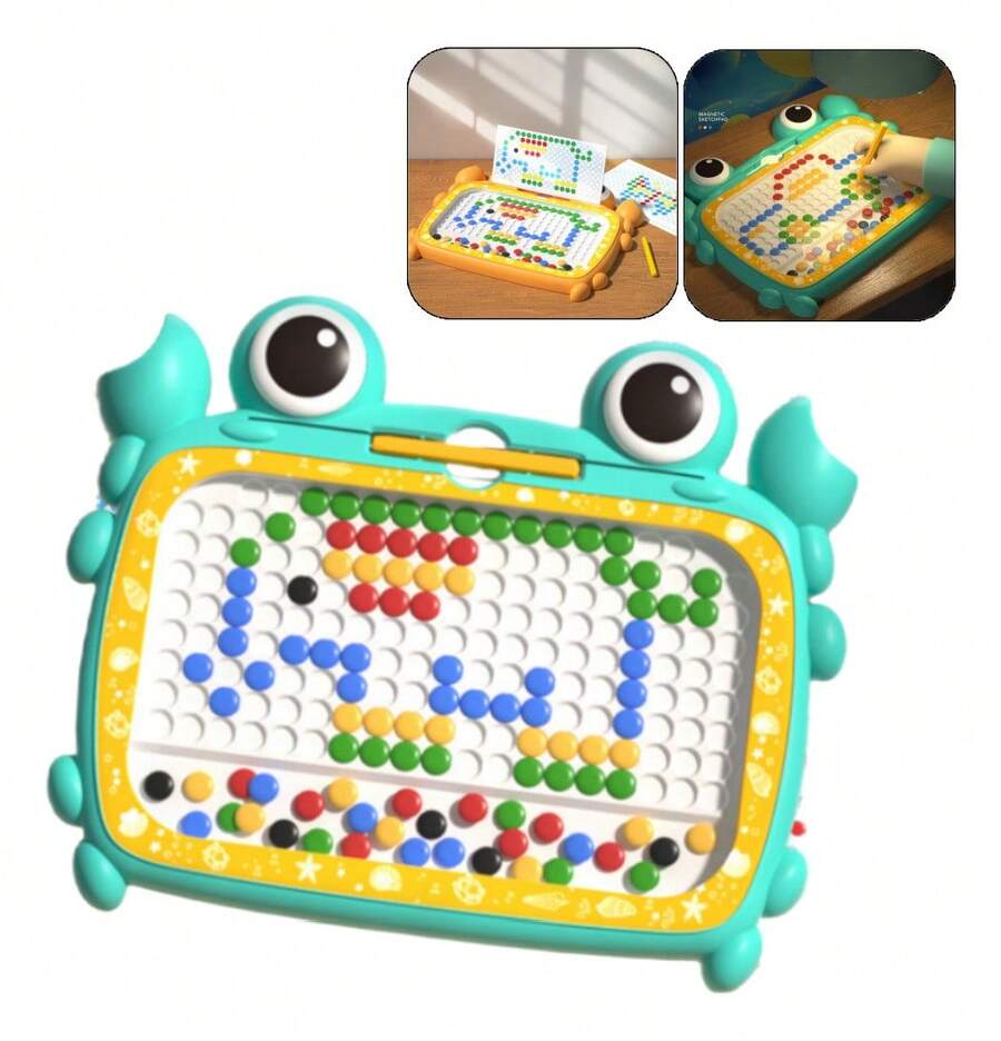 TendenciaGrande Tablero De Dibujo Magnético De Punto A Punto NiñosCalidad premium - 1 - Ver 1