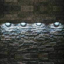 6pcs Solar Fence Lights, Warm White Light, Commercial Street Emergency Lights, IP65 Waterproof, No Wiring Needed, Easy Installation. Garden Outdoor Wall Lamps, Home Emergency Lights, Garage Lights, Patio Garden Decor, Balcony Villa Decoration, Outdoor Landscape Lighting, Solar Powered, With Light Sensor, Suitable For Fence, Yard, Stairway Lighting. - Multicolor - View 11