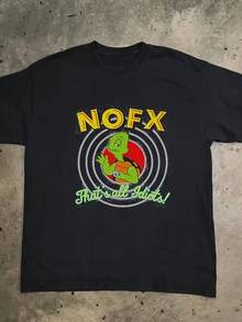 Hot Nofx That Äôs All Idiots T Shirt Cotton Black Size S 5Xl - 款式9 - 查看 1
