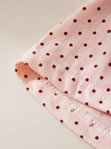 2pcs Women Comfortable Versatile Casual Shorts - Polka Dot Print, Soft & Breathable, Suitable For All Seasons, Loungewear - Multicolor - View 5