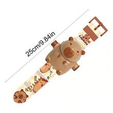 Proyector TendenciaClock, 24 Imágenes para Niños Capibara Calidad Premium - Marrón - Ver 2