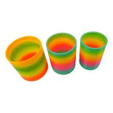 TendenciaSlinky Rainbow Magic Resorte Gusano Plástico 36 Pzas JugueteCalidad premium - 1 - Ver 8