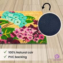 Coir Door Mats Outdoor, Door Mat Outside Entrance, Welcome Mat Indoor, Doormat Outdoor, Funny Door Mats Outside, Coir Doormat 16\X27.5\ (Garden) - Garden - 查看 7