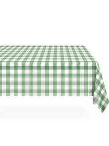 1件一次性塑料桌布，防水黑/红/粉/蓝格子桌布，适合户外野餐、厨房和节日派对。一次性塑料桌布，野餐或节日派对家居装饰，红黑白格子桌布，防水防油，适合感恩节、野餐或节日派对、家居装饰。 - 137x274cm - 查看 22