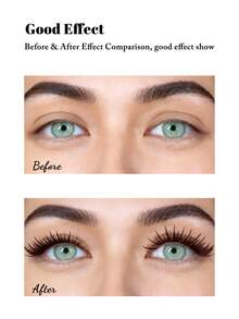 Winky Beauty 5D水润效果棕色花簇假睫毛，12排A型，适合角色扮演、卡通风格，飘逸灵动，宛如恶魔之刺，5D立体花仙子设计，易于植入，柔软睫毛条，貂毛般蓬松，单根嫁接，俄罗斯密度，自然预制睫毛簇，假睫毛耗材，美睫师及美容院化妆工具，0.07mm，C/D卷度，长度8-15mm - 棕色 - 查看 10