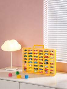 1pc 48-Compartment Storage Box, Suitable For Nursery, Bedroom, Playroom, Mini Toy Brand Series, Miniature Models (Box Only) - Multicolor - View 8