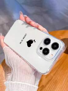 2pcs Perforated High Transparency Black Heart & Red Heart Illustration Painted Anti-Drop Phone Case Compatible With IPhone 17pro/17Air /17/17promax16/11/16pro/16plus, Compatible With Samsung Galaxy S25/S25PLUS/S25 Ultra/A16/A36/A26/A56/A50/A12/A32/A52, Compatible With Xiaomi 11/12Pro/12/12X/13Pro/14Pro/15Pro/, Compatible With Redmi 10/9/Note9/12c/Note11pro/Note8Pro - Multicolor - View 4