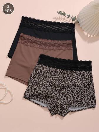 3 st bekväma hipstertrosor för kvinnor