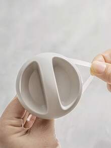 3个带一体式勺盖的密封玻璃调料罐 - 气密塑料调味罐，透明盖，适合家庭厨房，非常适合存放香草和香料 - 彩色 - 查看 9