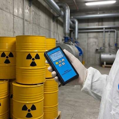 Handheld Nuclear Radiation Detector NR-850, Professional Geiger Counter With LCD Display, High Sensitivity Tester For X, Gamma And Hard Beta Rays, Real-Time Dose Monitor With Sound, Light & Vibration Alarm
