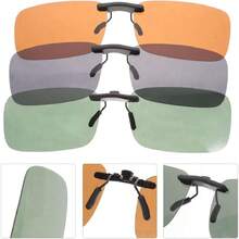 3  Polarizadas Con Clip Para Miopía Lentes Oscuras Y Película Para Conducción  Ligeras Y Cómodas Para Uso Exterior,37427496 - A - Ver 5