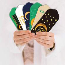 6 sobres de dinero Eid Mubarak, decoraciones de Ramadán, suministros para fiestas del festival islámico de Ramadán, regalos únicos, Ramadán, decoraciones de Eid, Ramadán, decoraciones de Eid, sobres de dinero para el festival, suministros para fiestas islámicas - multicolor - Ver 1