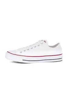 Converse Giày bóng rổ cổ thấp Chuck Taylor All Star Unisex, Giày thường ngày, Giày đôi M7652C - Trắng - Xem 1