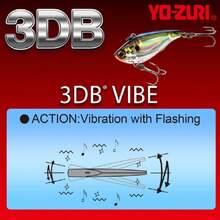 Yo-Zuri 3DB Vibe - Señuelo de hundimiento,37426105 - Marrón Chocolate - Ver 6