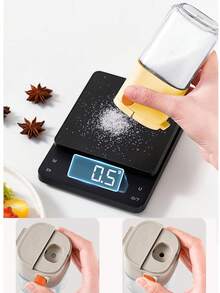 1个定量盐控制瓶多功能调味壶按压式玻璃调味瓶调料罐 - 彩色 - 查看 6