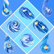 TendenciaKit Plastilina De Masa Arcilla Creativa Y Slime Para NiñosCalidad premium - Azul - Ver 6