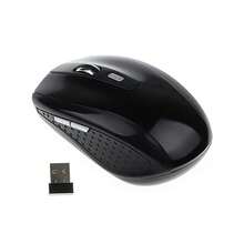 1 PC,2.4GHz Wireless Optical Mouse Mice & USB Receiver For PC Laptop Computer - Black - View 2