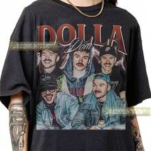 Edición limitada Camisa vintage de Dom Dolla, Regalos de música retro de Dom Dolla para mujeres y hombres, Mercancía retro de Dom Dolla, Camiseta bootleg de Dom Dolla - Negro - Ver 6