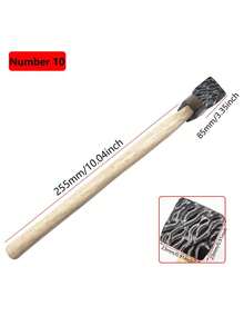 1件装珠宝工具纹理锤，带木柄冲压印刷金属槌，适用于珠宝维修和DIY雕刻工具 - 彩色 - 查看 11