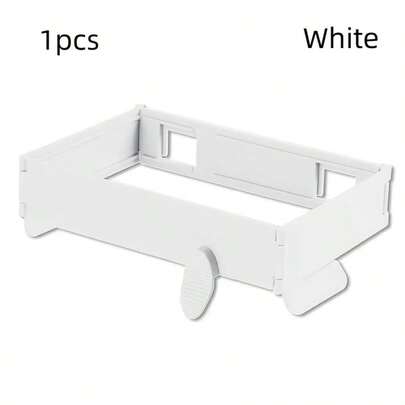 1Pcs Foldable Trash Can Household Cabinet Door Wall-Mounted Plastic Bag Hanger Kitchen Storage Garbage Bag Bracket