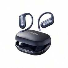 PHILIPS TAT4759 Wireless Bluetooth Earphones: Ear-Hook Design For Open Listening, Stable Bluetooth Connection, Low Latency Gaming/Video Mode, Comfortable All-Day Wear, Blue. - Blue - View 1