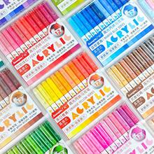 72/168色丙烯凝胶笔套装，1.0mm子弹头笔尖，高颜料浓度，大容量水性墨水，适用于在木材、陶瓷、金属、玻璃和石头上进行3D绘画，是完美的圣诞礼物。 - 套裝 - 查看 9