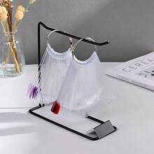 150 Pcs Nail Swatch Sticks With Ring And Nail Art Display Stand Storage Rack Clear Ballerina Square Stiletto Nail Art Polish Color Display Practice Tips Nail Tech Plies For Home Or Salon Use, Nail Supplies, Makeup, - BlackShelf - Xem 6