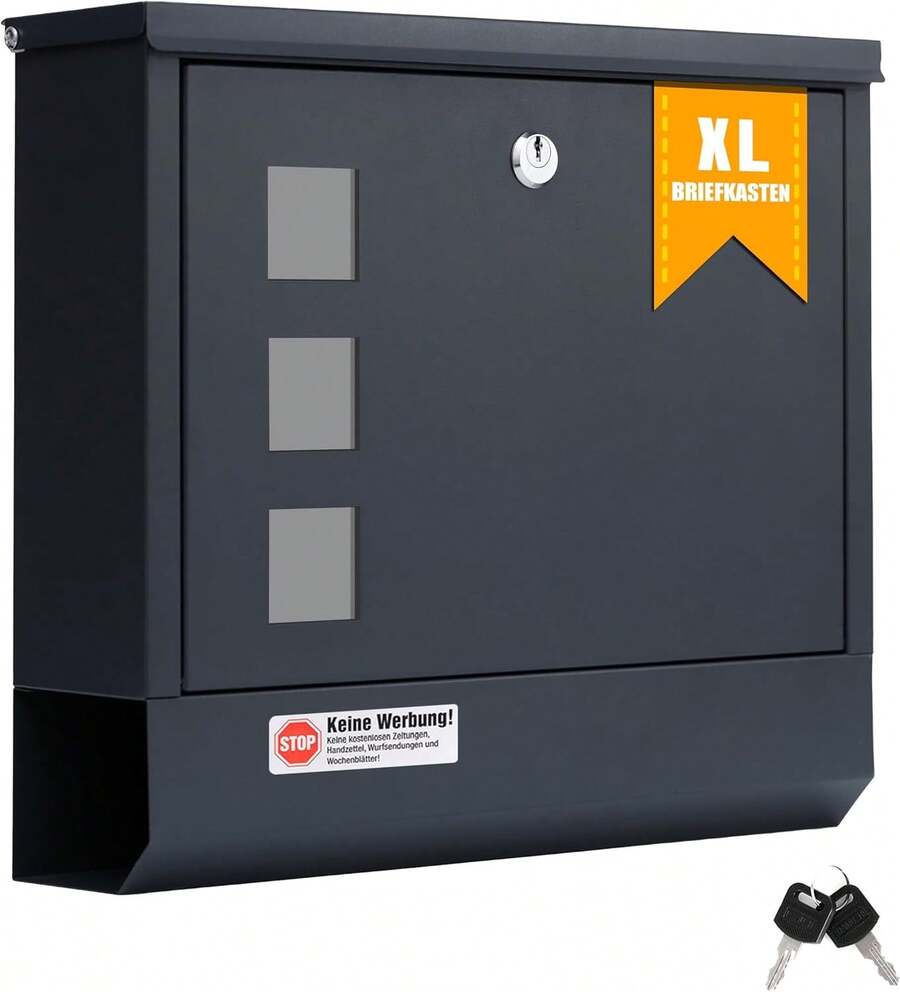 Mailboxes - Dark Grey - View 1