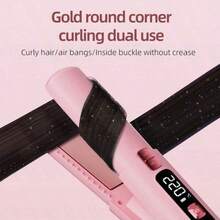 Máy uốn và duỗi tóc mini không dây 2 trong 1, 7 chế độ nhiệt, máy uốn tóc gốm mini, dụng cụ tạo kiểu tóc sạc USB, phù hợp cho gia đình, du lịch, sử dụng tại salon, và cũng là món quà tuyệt vời cho bạn bè và người thân trong dịp lễ, pin 4500mAh. - Nhiều màu - Xem 7