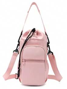 Sportsnew Water Bottle Holder With Strap 32oz 40oz Insulated Water Bottle Carrier Sling Bag With Phone Pocket Crossbody, Spring Summer Picks, Brides Maid Gifts, Room, Bedroom Decor, Bedroom Decor, Beach, Travel, For Men, For Women, Vacation - Multicolor - View 10