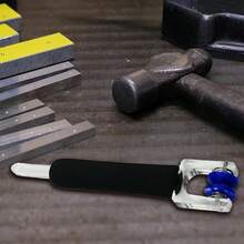 1台铝箔压边机，带双弹簧辊的抛光工具，可调节手持式铝箔和玻璃抛光工具 - 彩色 - 查看 2