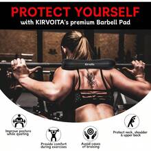 XGKAlmoaa de goma para barra de sentaas almoaa de empuje de cadera fácil de insr no necesita /correas tanto para pesos pesados como para pesos inferes 15.5 x - como en la foto - Ver 5