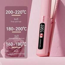 Máy uốn và duỗi tóc mini không dây 2 trong 1, 7 chế độ nhiệt, máy uốn tóc gốm mini, dụng cụ tạo kiểu tóc sạc USB, phù hợp cho gia đình, du lịch, sử dụng tại salon, và cũng là món quà tuyệt vời cho bạn bè và người thân trong dịp lễ, pin 4500mAh. - Nhiều màu - Xem 6