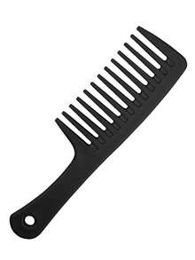 Thickened Large Tooth Comb Wide Tooth Comb High Quality Large Blade Comb Curling Hair Special Long Hair Wave Massage Comb Plastic Shampoo Comb - Multicolor - View 8