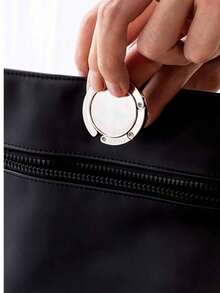 Foldable Desktop Hook, Suitable For Wallets And Handbags, Ideal For Travel, Room Decor, Wall Decor, Bathroom Decor, Home Decor, Shopping Bag Hooks, Door Hooks, Coat Hangers, Bag Display, And A Perfect Choice For Holiday Celebrations And Birthday Gifts. - Green - View 10