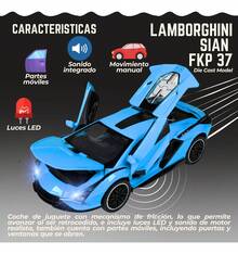 TrendAutomobile  Sián Fkp 37 Die Cast 1:24 Luz y Sonido Calidad Premium - Verde musgo - Ver 4