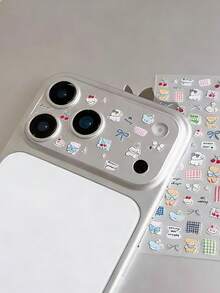 1pc Creative DIY Mirror Protective Film Sticker, Suitable For 11 Pro/ 12 Pro/13 Pro/14 Pro/15 Pro/16 Pro/17 Pro Phone Lens Film And Phone Case - Multicolor - View 7