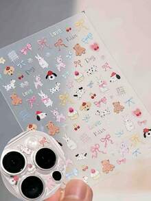 1pc Creative DIY Mirror Protective Film Sticker, Suitable For 11 Pro/ 12 Pro/13 Pro/14 Pro/15 Pro/16 Pro/17 Pro Phone Lens Film And Phone Case - Multicolor - View 6