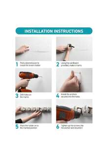 Garage Tool Storage Racks - สีขาว - ดู 5