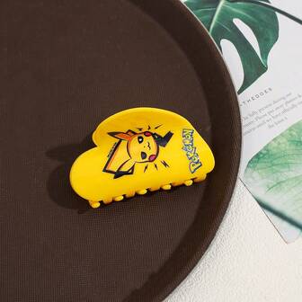 pocket monsters Pokemon Pikachu Hair Accessories, Hair Clips, Hair Claw. These Are Stylish And Versatile Hair Accessories And Clips That Decorate Hairstyles, Making The Hairstyles More Eye-Catching. Fashion Claw Clips Causal Hair Clutch Elegant Hair Jaw Clip