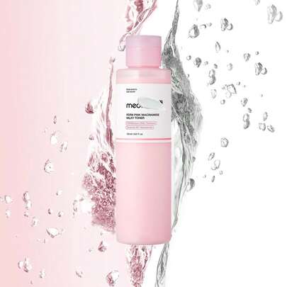 Pink Niacinamide Milky Toner For Hydrating, Moisturizing, Soothing, Ceramide, Peptide, Glass Glow Skin, Korean Skincare