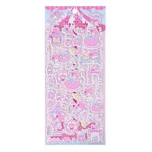 1 Set/1 Sheet Japanese Cartoon Anime Character 3D Bubble Sticker Pink Cute Decoration Sticker, Cute And Good-Looking, A Gift For Friends, Creating A Sense Of Surprise, Good-Looking And Affordable, New Year's Gift, Valentine's Day Gift, Easter Gift(Stochastic Style) - Multicolor - View 6