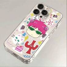 Comics Saiki Kusuo Cute Boy Phone 16 15 14 13 12 11 17 Pro X XsMax Plus Soft TPU Cover&S21 S22 S23 S24 S25 Halloween GiftsCreative Cartoon Phone, Shockproof And Drop-Resistant Full Protect, Suitable 17/17ProMax/IPhone16/16Plus/16Pro/16ProMax, IPhone15/15Plus/15Pro/15ProMax, IPhone14/14Plus/14Pro/14ProMax, IPhone13/13Pro/13ProMax,Girlfriend, Boyfriend, Valentine's Day, - 無色 - 查看 3