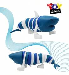 TendenciaTralalero Trátala Rotalians, Juguete Fidget ArticuladoCalidad premium - Tiburón - Ver 3