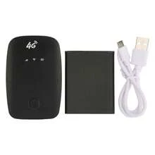 4G Mobile WiFi Hotspot Micro Card Slot 2100mAh Battery Portable 4G WiFi Router For Car Users Business Travelers - Black - View 6