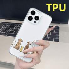 Funda de teléfono creativa personalizada, elegante y minimalista: funda transparente de alta calidad con pantalla completa, diseño a prueba de golpes y anticaídas, adecuada para  17/17 Pro/17 Pro Max/17 Air/ 16/16 Pro/16 Pro Max/16 Plus/ 15/15 Pro Max/15 Pro/15 Plus/ 14/14 Pro/14 Plus/14 Pro Max/ 13/13 Pro/13 Pro Max/12/12 Pro/12 Pro Max/11/11 Pro/11 Pro Max/XR/X/XS/XS Max. Es el regalo de cumpleaños perfecto para novias, novios, esposos, esposas, amigos o para uno mismo, novedoso y a la moda, adecuado tanto para hombres como para mujeres - regalo de cumpleaños/Día de San Valentín/novio/novia - Transparente 3087 - Ver 4