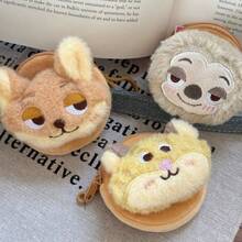 1件装 疯狂朱迪思·尼克斯零钱包、耳机盒、学生收纳包、吊坠、装饰品、礼物、随机款式、新年礼物、情人节礼物、复活节礼物 - 彩色 - 查看 2